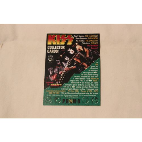 1997 COLLECT! KISS Series 1 Exclusive Promo NO. P8
