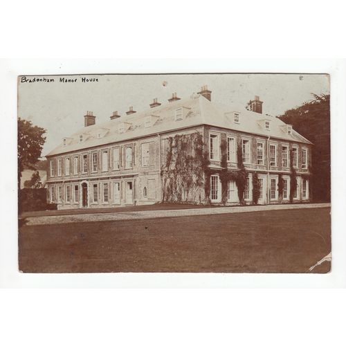 The Manor House Bradenham Postcard Buckinghamshire