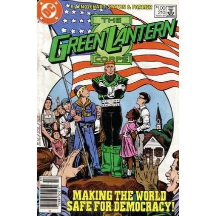 Green Lantern (Vol 2) # 210 VFN BRONZE AGE COMICS