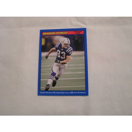 Brandon Stokley 2005 Bazooka BLUE NO. 14