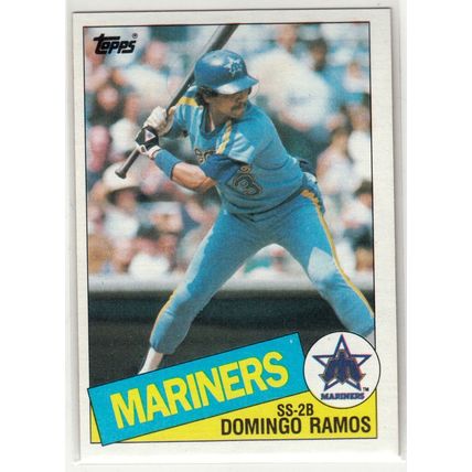 1985 Topps Baseball card 349 Domingo Ramos