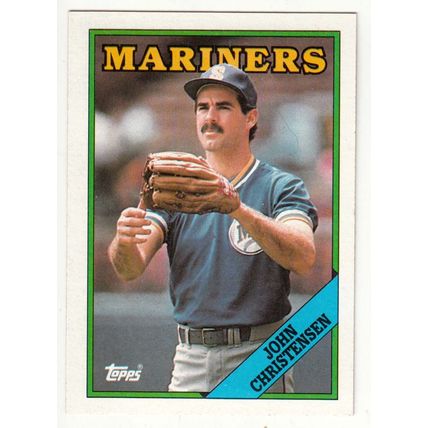 1988 Topps baseball card 413 John Christensen