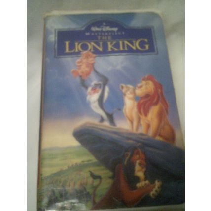 Disney's The Lion King VHS