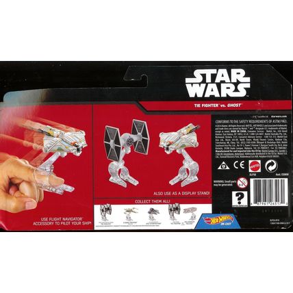 Hot Wheels Star Wars Tie Fighter vs Ghost Mattel 2014