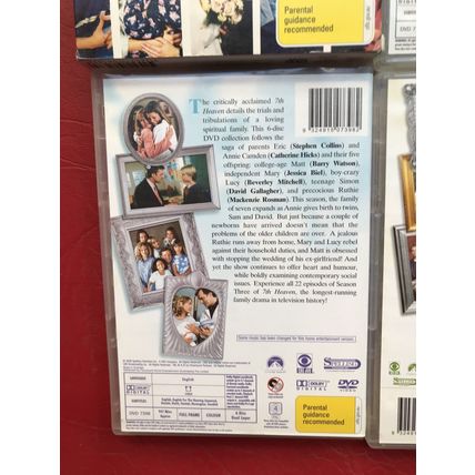 7th Heaven tv series season 1,2,3,4 dvd