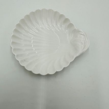 Spode Butter Dish Imperial Fancies Sea Shell Serving Plate-England Soap Copeland