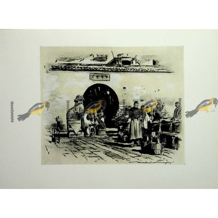 City Of Shanghai, China, Menpes, Book Illustration (Print), 1903
