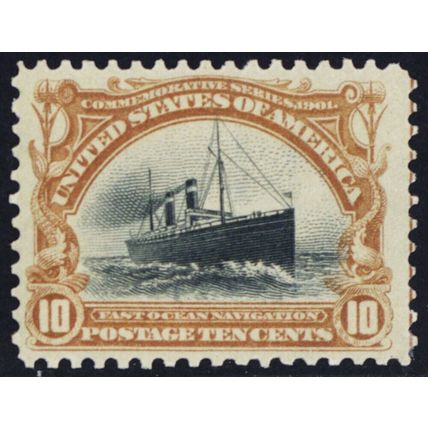 299, Mint VF NH 10¢ - Well Centered * Stuart Katz