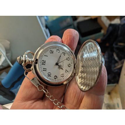 Dress Watch with Chain - Gift to Best Man - Best Friend