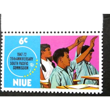NIUE 1972 Commission 6c SG172 Unmounted Mint