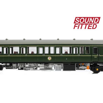Bachmann 35-503SF Class 117 3-Car DMU BR Green DCC Sound Fitted - NEW