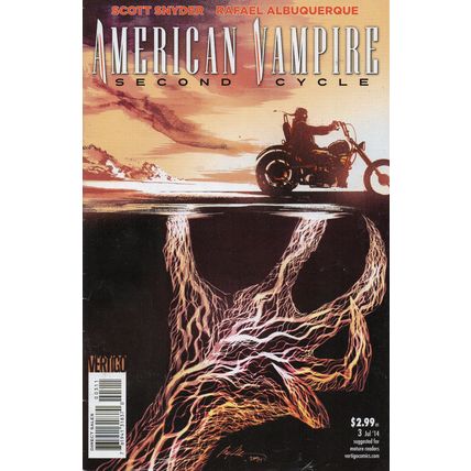 AMERICAN VAMPIRE: SECOND CYCLE #3 - DC COMICS/VERTIGO (2014)