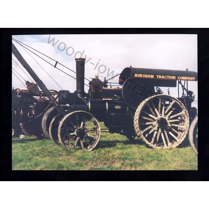 tz0771 - Traction Engine - GDSF Fowler 8929, Marstons Road Services - photo 7x5