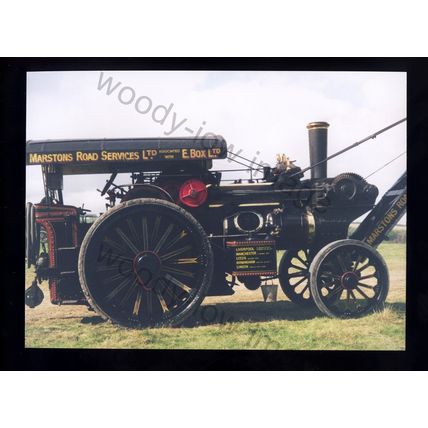 tz0770 - Traction Engine - GDSF Fowler 17106, Marstons Road Services - photo 7x5