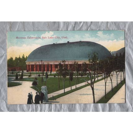 No.2004 `Mormon Tabernacle. Salt Lake City, Utah` - Postally Unused - c1910