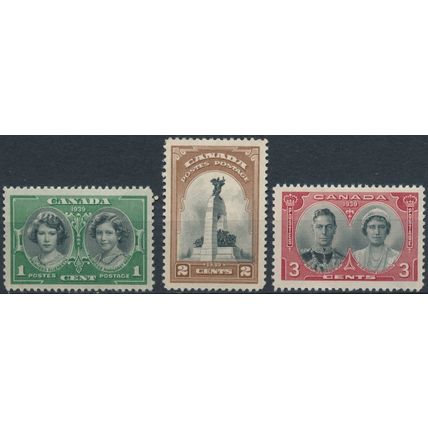 Royal Visit - Canada 1939 - NM H - SG 372/4