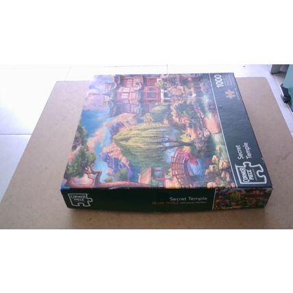 SECRET TEMPLE Jigsaw Puzzle (1000 Piece) Corner Piece Puzzles