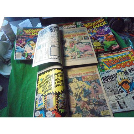 HOWARD THE DUCK LOT! Issues 5, 7, 8, 9, 10, 14 & 18! 1976-78! $65.00 Shipped!!