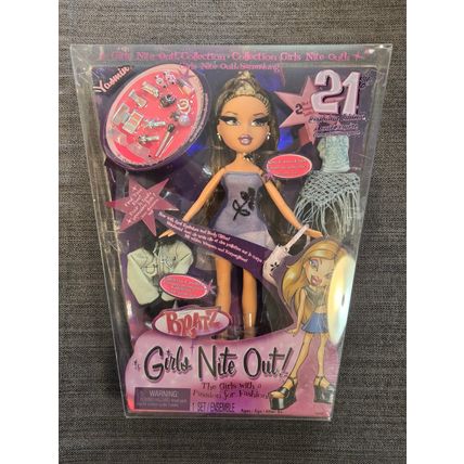 YASMIN MGA Entertainment Bratz GIRLS NITE OUT! Fashion Doll 21st Birthday Ed.