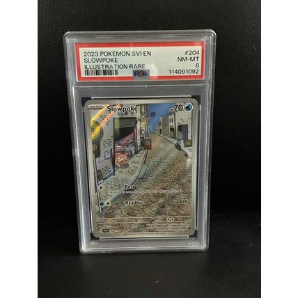 Slowpoke - 204/198 - Illustration Rare Scarlet & Violet - Base Set Pokemon Grade