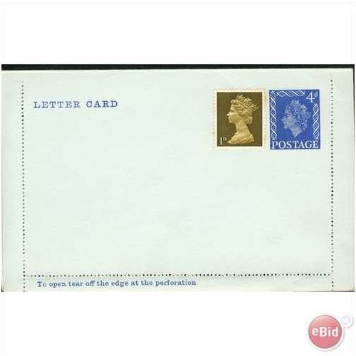 GB Letter Card - Elizabeth 11 pre-decimal