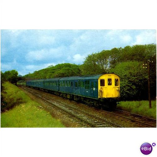 Sussex - CROWHURST - BR Southern Region - Hastings 6B DEMU No.1036 - c.1975 (B)