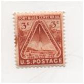 Scott 976 US Stamp 1948 3c Fort Bliss Centennial unused