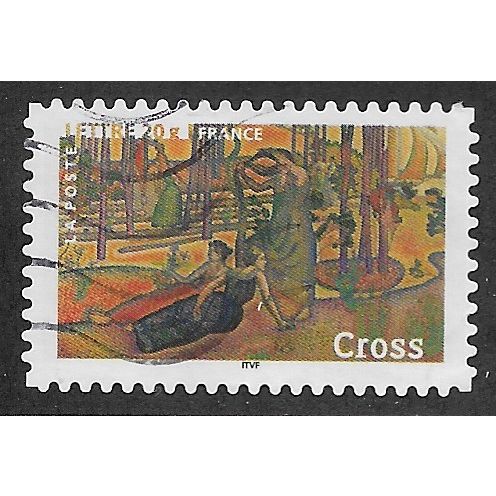FRA 2006 (53c) 'IMPRESSIONIST PAINTINGS - CROSS' (FINE USED (EBID57-008)