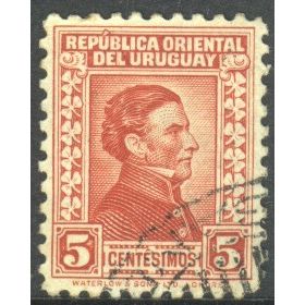 Uruguay 1928 - SG548 - 5c red - Artigas - used