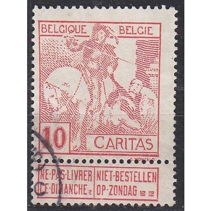 BELGIEN BELGIUM [1910] MiNr 0084 I ( O/used )