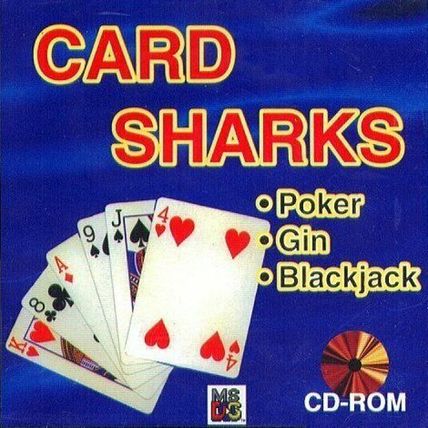 Card Sharks: Ultimate Baccarat, Poker & Gin (PC-CD, 1995) Win/DOS -NEW in SLEEVE