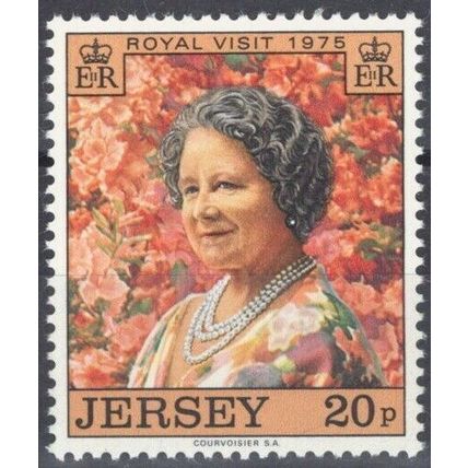 ZAYIX Great Britain - Jersey 128 MNH Queen Mother Elizabeth Royalty