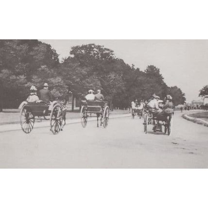 Horse & Cart Meeting Woodford Green Victorian View Redbridge Library Postcard