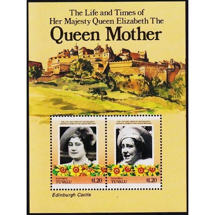 Tuvalu(Nanumea). 1985 Queen Mother. Miniature Sheet .UM