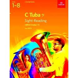 Abrsm Sight-Reading Sight-Reading For C Tuba, Abrsm Grades 1-8, From 2023