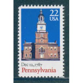 2337 22c Pennsylvania Fine MNH MA2101