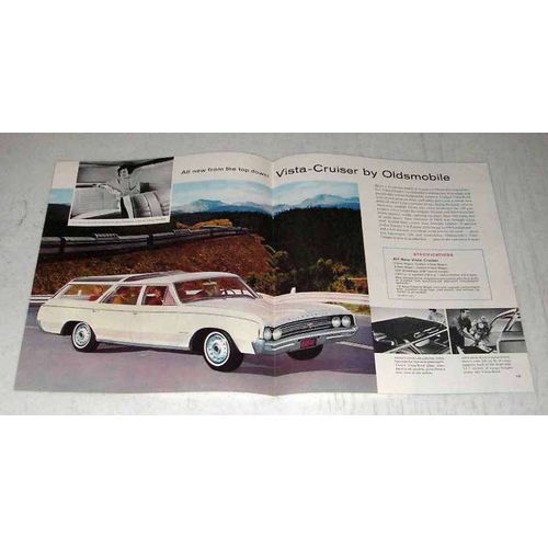 1964 Oldsmobile Vista-Cruiser Station Wagon Ad