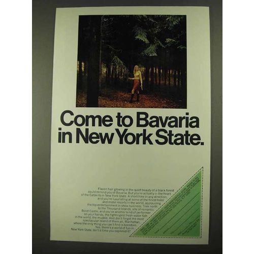 1968 New York State Ad - Come To Bavaria