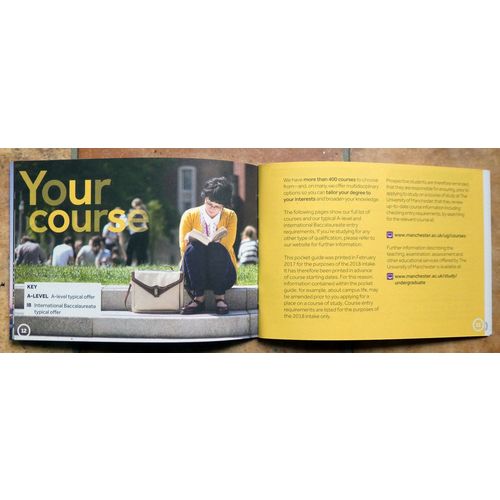 Manchester Undergraduate 2018 Entry