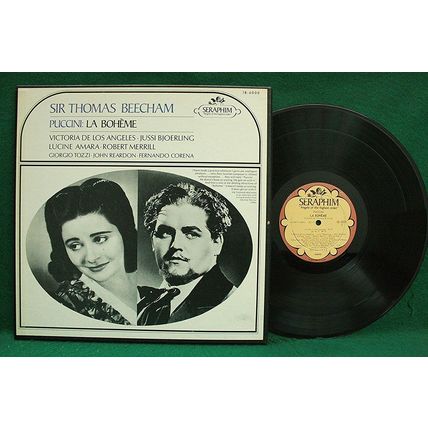 Beecham/Los Angeles/Bjoerling/Amara - Puccini: La Boheme - 2-LP - IB 6000 - NM