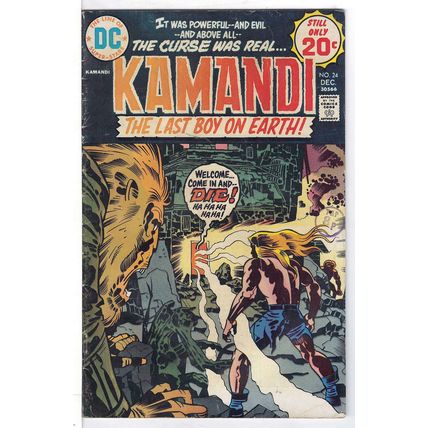 Kamandi (Vol 1) The Last Boy on Earth # 024 VG+ RS004 ORIG US COMICS
