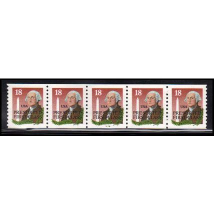 2149av 18c George Washington Very Fine MNH Dry Gum PNC 33333/5 X2378
