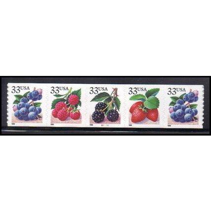 3302-3305 33c Fruit Berries Very Fine MNH PNC B1111/5 KA8087