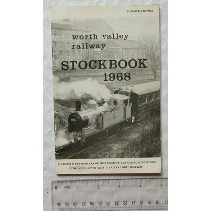 1968 Worth Valley Railway Stock Book, Summer edition