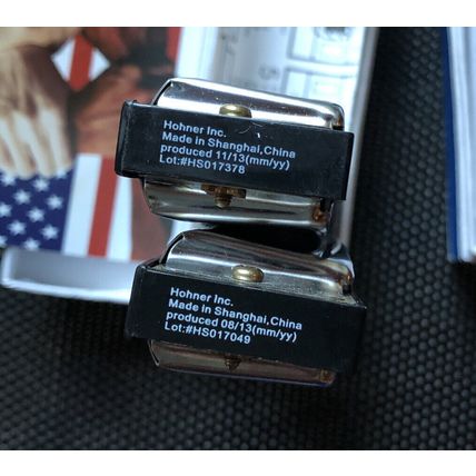 2 NEW Bluesband Hohner International Harmonia Blues Band Harmonica Key of C.