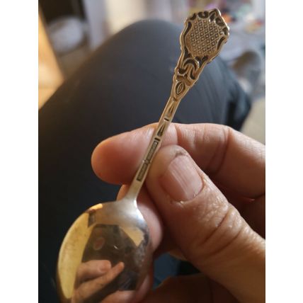 Silver Plate Souvenir Spoon Meidelberg