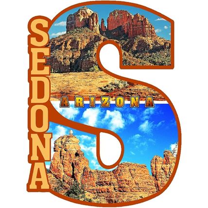 Sedona Cathedral Rock Capitol S Fridge Magnet
