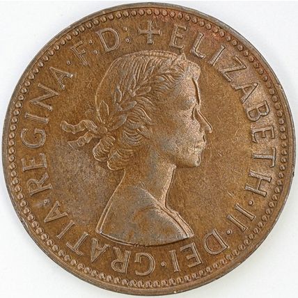 AUSTRALIA 1959 Halfpenny / ½ Penny (E- D)