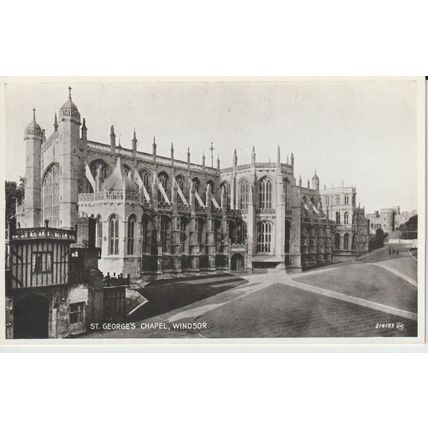 St George's Chapel, Windsor - Valentine's "Silveresque" # 214193