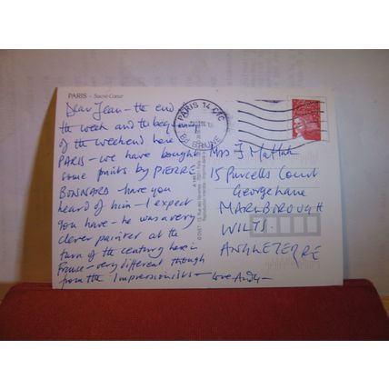 LE SACRE-COEUR, PARIS, FRANCE used postcard 2004 postmark =